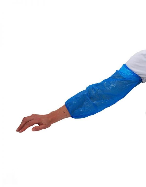 Mouwovertrek blauw